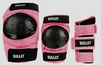 BULLET Safety Gear Kids Pink/Roze (3pack) - Protectie