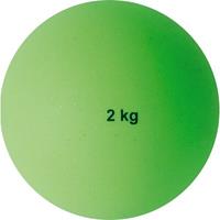 Sport-Thieme Stootkogel van kunststof, 2 kg, groen, ø 114 mm