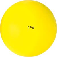 Sport-Thieme Stootkogel van kunststof, 5 kg, geel, ø 135 mm