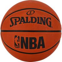Spalding basketball NBA leer/rubber oranje 