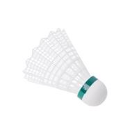 Sport-Thieme FlashTwo badmintonshuttle, Groen, langzaam, wit