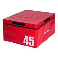 Sport-Thieme Soft Plyo Box, 91x76x45 cm, rood
