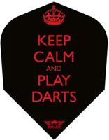 Bull's Powerflite Keep Calm and Play Darts dart flights