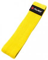 Pure2Improve weerstandsband licht 62 x 6 cm polyester geel
