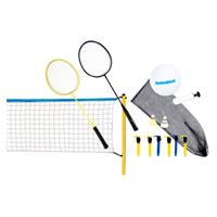 Scatch Volleybal- En Badmintonset et Net, Rackets, Shuttles En Bal - Draagtas - 310 X 168 Cm