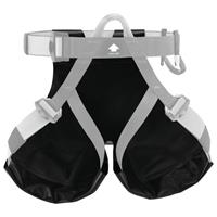 Petzl Protective Seat For Canyon Harnesses, zwart/grijs