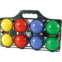 Merkloos Kaatsbal ballen gooien jeu de boules set gekleurde ballen in draagtas -