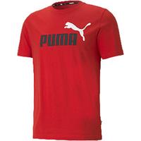Puma Rode Ess+ 2 Col Logo Tee - heren 