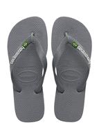 Havaianas slippers brasil logo Grijs