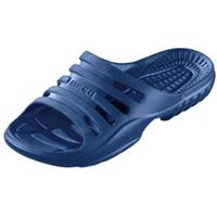 Beco Bad/sauna slippers met voetbed Navy