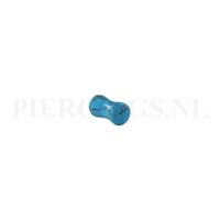 Piercings.nl Plug turquoise 5 mm 5 mm