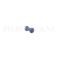 Piercings.nl Plug blue rime 3 mm 3 mm