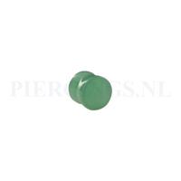 Piercings.nl Plug jade 10 mm 10 mm