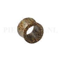 Piercings.nl Tunnel palm hout 18 mm 18 mm