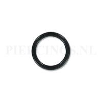 Piercings.nl Segmentring zwart 2 mm x 12 mm