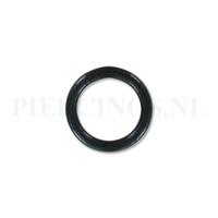 Piercings.nl Segmentring zwart 2.5 mm x 12 mm