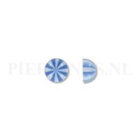 Piercings.nl Balletje 1.6 mm acryl halve strandbal licht blauw