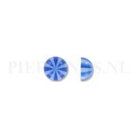 Piercings.nl Balletje 1.6 mm acryl halve strandbal blauw