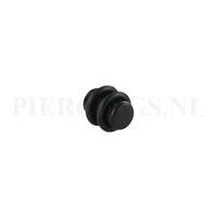 Piercings.nl Plug acryl zwart 8 mm 8 mm