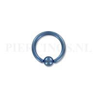Piercings.nl BCR 1.6 mm geanodiseerd blauw