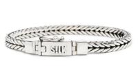 SILK Jewellery Armband zilver 'Shiva' 19 cm 312