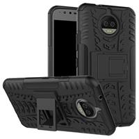 Motorola Moto G5S Plus Anti-Slip Hybrid Case - Zwart