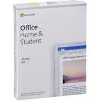 Microsoft Office Home & Student 2019 Office-Programm Vollversion (PKC)