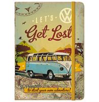 Fiftiesstore Notitieboek Volkswagen Bulli - Let's Get Lost