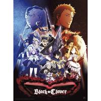 Merkloos Abystyle Black Clover Group Poster 38x52cm