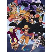 Merkloos Abystyle One Piece Wano Raid Poster 38x52cm