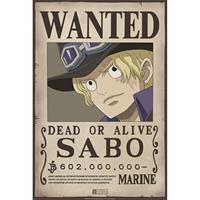 Merkloos Abystyle One Piece Wanted Sabo Poster 35x52cm