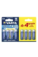 Varta AA batterijen high energy 4 + 4 gratis