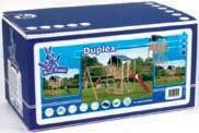 Houten speeltoestellen speeltoren bouwdoos Duplex