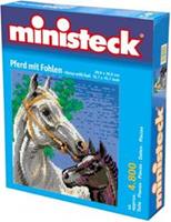 Ministeck Paard met veulen, ca. 4800 stukjes
