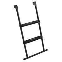 Salta ladder met 2 treden voor trampoline - 82 x 52 cm - zwart