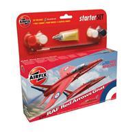 Airfix 1/72 Raf Red Arrows Gnat