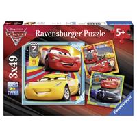 Ravensburger puzzle 3x49 stukjes Legendes van de baan