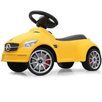 Bbm Kids Loopauto - Mercedes SLK55 AMG, geel - Geel