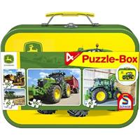 Schmidt John Deere Puzzle-Box 2x60 2x100 stukjes - Puzzel