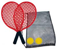 Donic-Schildkröt tennisset 39,5 cm rood 5-delig