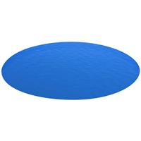 Zwembadzeil rond 549 cm PE blauw