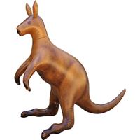 Opblaasbare kangoeroe 75 cm decoratie/speelgoed Grijs