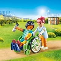 Playmobil City Life - Patiënt in rolstoel
