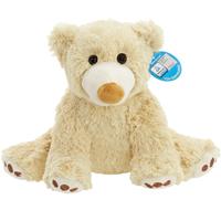 Pluche beige beer/beren knuffel 21 cm speelgoed Beige