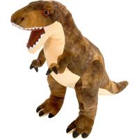 Pluche bruine T-rex dinosaurus knuffel 25 cm Bruin