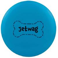 Waboba frisbee Jetwas 20 x 20 x 1,3 cm rubber blauw
