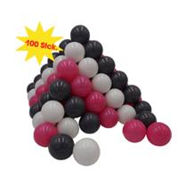 Knorrtoys knorr toys Ballenset Ø6cm - 100 stuks creme grey roze