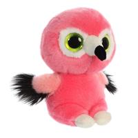 Aurora Pluche flamingo knuffel 15 cm -
