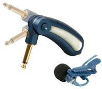 Velleman dasspeldmicrofoon Mictc3 plug 6,35 mm blauw