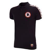 Sportus.nl COPA Football - AS Roma Taped Polo Shirt - Zwart
